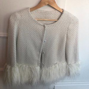 Cute little white jacket